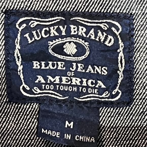 Lucky Brand Pixie Denim Jacket, Women's Size M - Picture 4 of 7